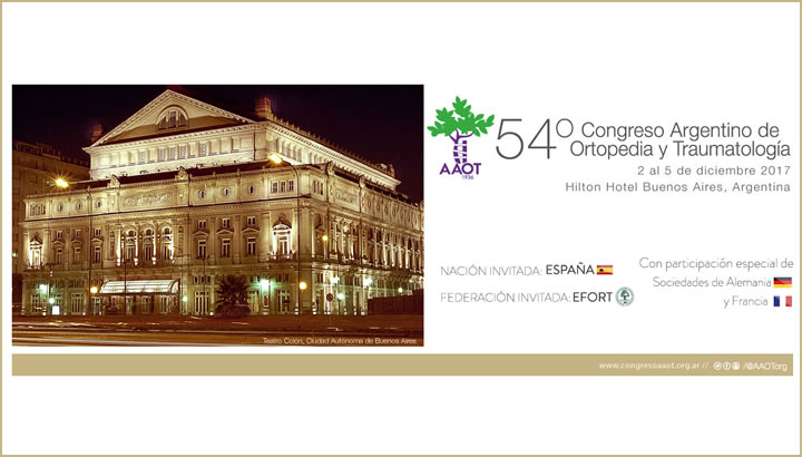 54º Congreso Argentino de Ortopedia y Traumatología - AAOT