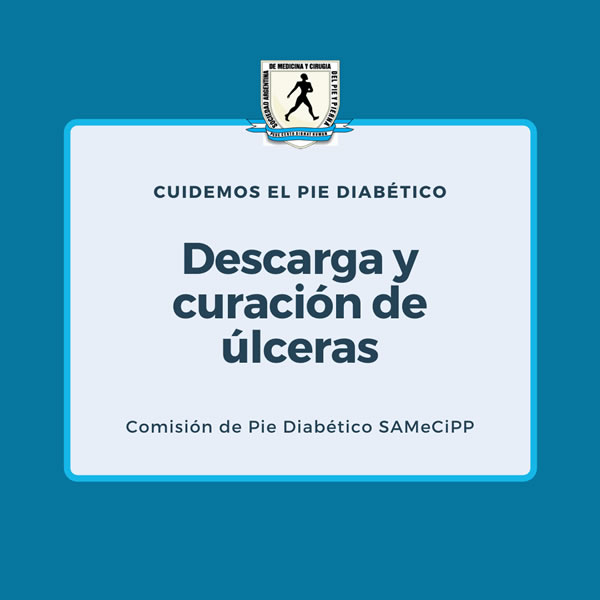 Descarga heridas pie diabetico